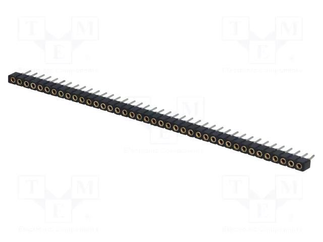 Connector: pin strips; socket; female; PIN: 40; straight; THT; 2mm CONNFLY DS1002-02-1X40BT1F