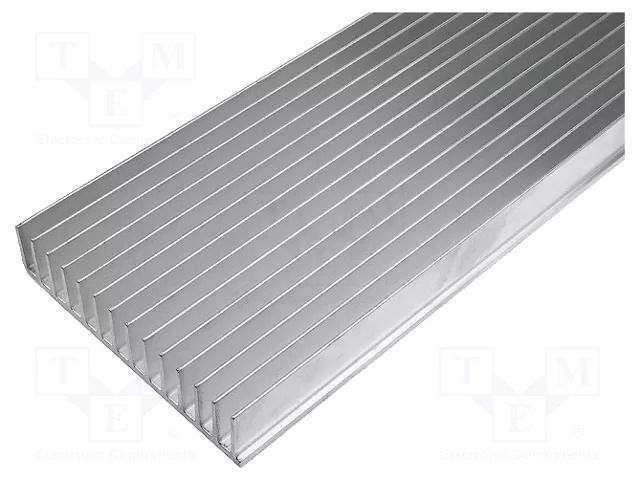Heatsink: extruded; grilled; L: 1000mm; W: 165mm; H: 35mm; aluminium STONECOLD RAD-A4291/1000