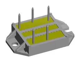 DIODE MODULE, BRIDGE, 70A, 1.5V, 1.2KV VUO68-12NO7