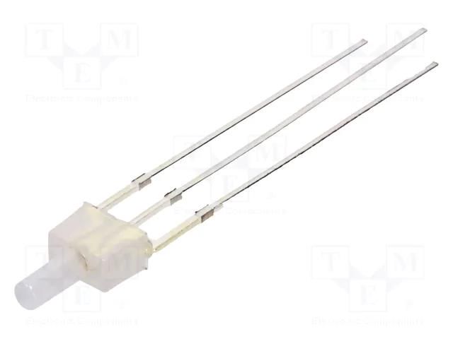 LED; red/yellow; 2mm; bicolour; 330÷500mcd; 90°; Front: flat; anode OPTOSUPPLY OSRYPA7K92B