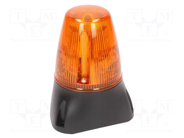 Signaller: lighting; continuous light,blinking light; orange MOFLASH SIGNALLING LEDD100-05-01