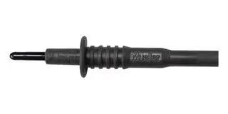 INSULATED PLUG ON TEST PROBE, BLK, 10 A BU-26101-0