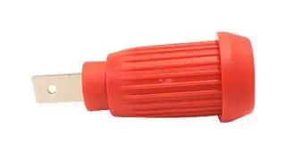 BANANA CONNECTOR, JACK, 15A, 1KV, RED BU-31603-2
