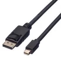 CABLE ASSY, DP PLUG-MINI PLUG, 1M 11.44.5634