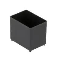 ESD INSERT, PP, BLK, 47MM X 39MM X 55MM 104555