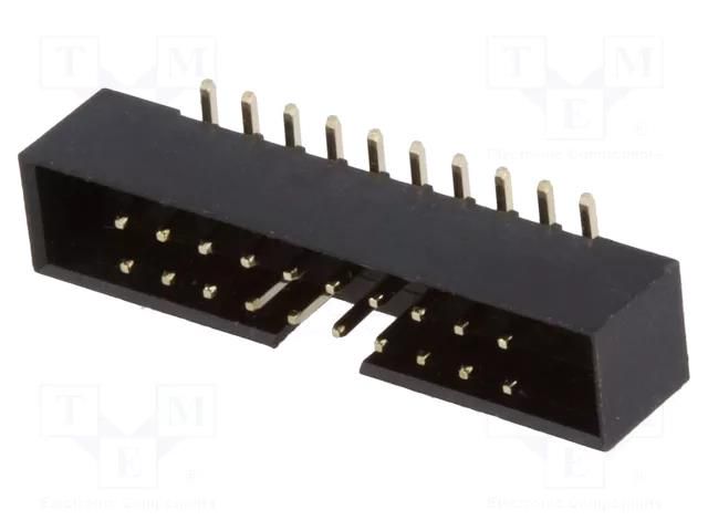 Connector: IDC; socket; male; PIN: 20; vertical; SMT; 2mm; 2x10 CONNFLY DS1014-20MF1B