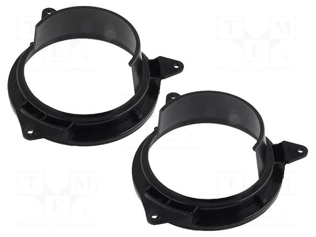 Speaker frame; 165mm; Volvo; Volvo S60 2001->2009; 2pcs. 4CARMEDIA RAM-20.490/K