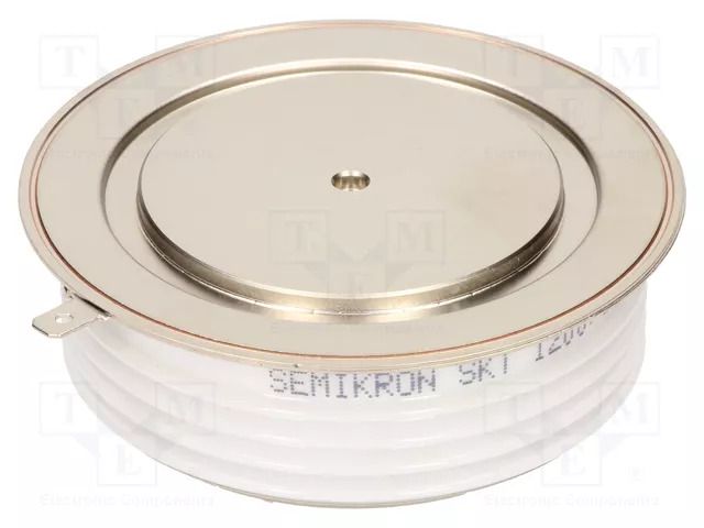 Thyristor: hockey-puck; 1.6kV; 1.2kA; Igt: 250mA; B14 (D74x26) SEMIKRON DANFOSS SKT1200/16E