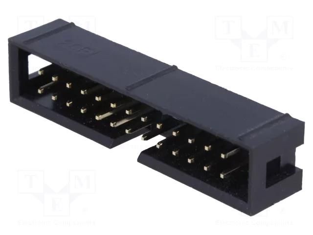 Connector: IDC; socket; male; PIN: 26; straight; THT; gold flash; 2mm CONNFLY DS1014-26SF1B