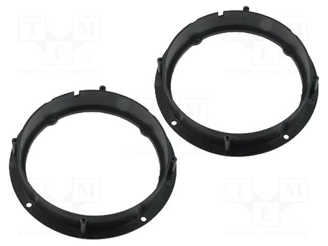 Speaker frame; 165mm; Audi,Seat,VW,Škoda; Audi A1 2010->,VW UP 4CARMEDIA RAM-20.542/K