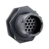 CIRCULAR CONN, RCPT, 19POS, CRIMP UTSX71419P