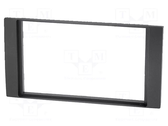 Radio frame; Ford; 2 DIN; anthracite PER.PIC. RAM-40.153.3