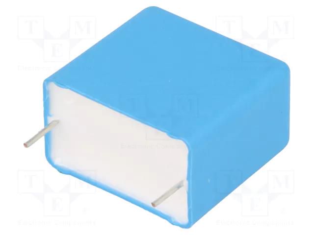 Capacitor: polypropylene; X2; 1.5uF; 300VAC; 15.5x24.5x26mm; THT KEMET PHE840ED7150MD19R0