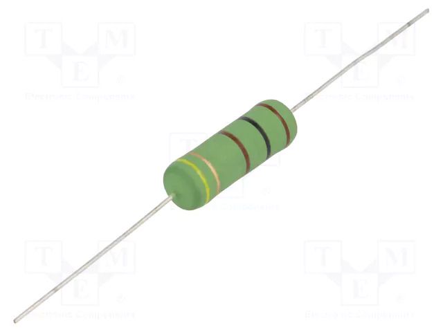 Resistor: wire-wound; high voltage; THT; 100Ω; 5W; ±5%; 500V; axial ROYALOHM KNPA5W-100R