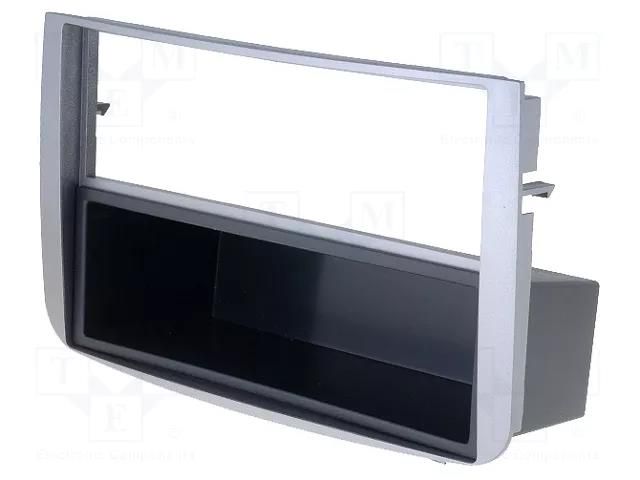 Radio frame; Alfa Romeo; 2 ISO; silver ACV RAM-40.185