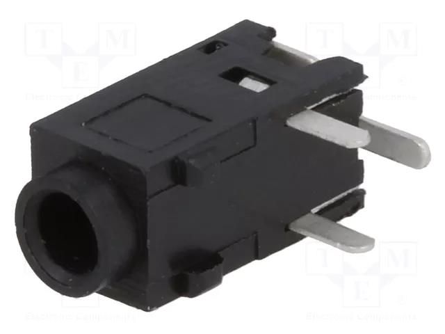 Connector: Jack 2,5mm; socket; female; stereo; ways: 3; angled 90° LUMBERG 1501-05