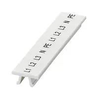 MARKER STRIP, L1/L2/L3/N/PE, 5.2MM, WHT 1050415