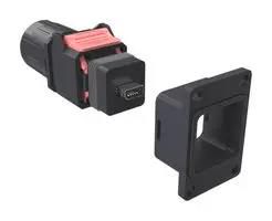 HOOD & PLUG KIT, IX TYP A, 10P10C, PANEL NDHN6D2