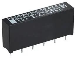 REED RELAY, DPST-NO, 12V, THT 104-2-A-12/2D