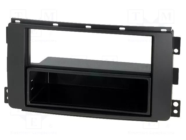 Radio frame; Smart; 2 ISO; black ACV RAM-40.238