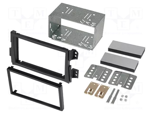 Radio frame; Opel,Suzuki; 2 DIN; black ACV RAM-40.246.2