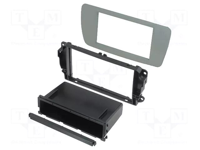 Radio frame; Seat; 2 DIN; grey dublin (AM1) ACV RAM-40.255.4