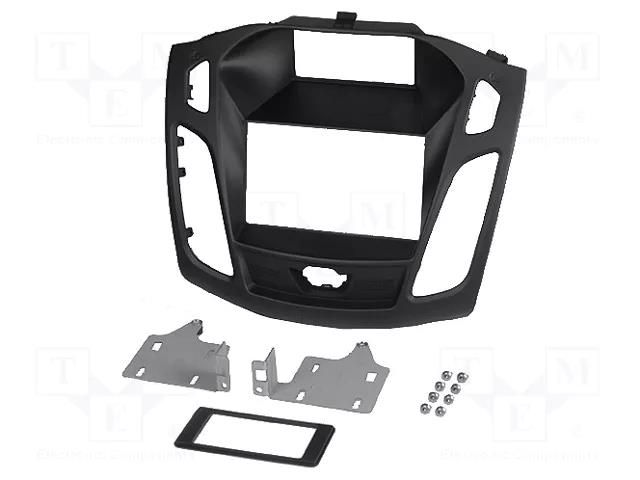 Radio frame; Ford; 2 DIN; black ACV RAM-40.282
