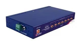 INDUSTRIAL USB HUB, 12MBPS, FULL SPEED BB-UHR307