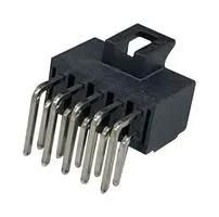 CONN, HEADER, 10POS, 2ROW, 2.5MM MP-5551R-10T-BK