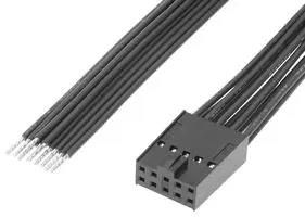 CABLE ASSY, 10P RCPT-FREE END, 300MM 219659-1103