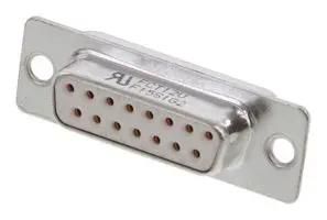 D SUB CONN, RCPT, DA, 15POS, SOLDER 173109-0127