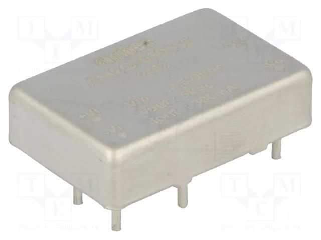 Converter: DC/DC; 3W; Uin: 18÷36VDC; Uout: 12VDC; Uout2: -12VDC AIMTEC AM3Q-2412DZ