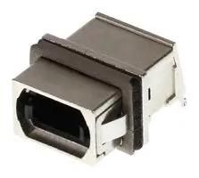 MPO EMI ADAPTER SMALL FLANGE SNAP MNT 106114-1200