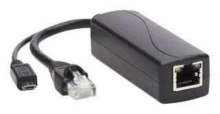 POE-USB MICRO-B AND RJ45 ACTIVE SPLITTER NPOE-SPL-G-5VMU