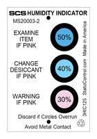 HUMIDITY INDICATOR CARD, 50%RH, ┬▒2.5% 3HIC125.