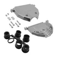 D-SUB BACKSHELL, 9POS, THERMOPLASTIC 9802000350