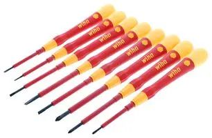 SCREWDRIVER SET, SLOTTED, PHILLIPS, 8PC 32088