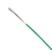 HOOK UP WIRE, 26AWG, GRN, 100M 44A0111-26-5