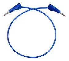 STACKABLE 4MM BANANA PLUG, BLUE, 914.4MM BU-P4911B-36-6