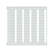LABELING PLATE, FRONT, BLANK, 6.2MM, WHT 8WH8202-3AA05