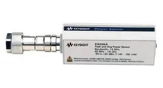 RF POWER SENSOR, -45DBM TO +20DBM E9326A