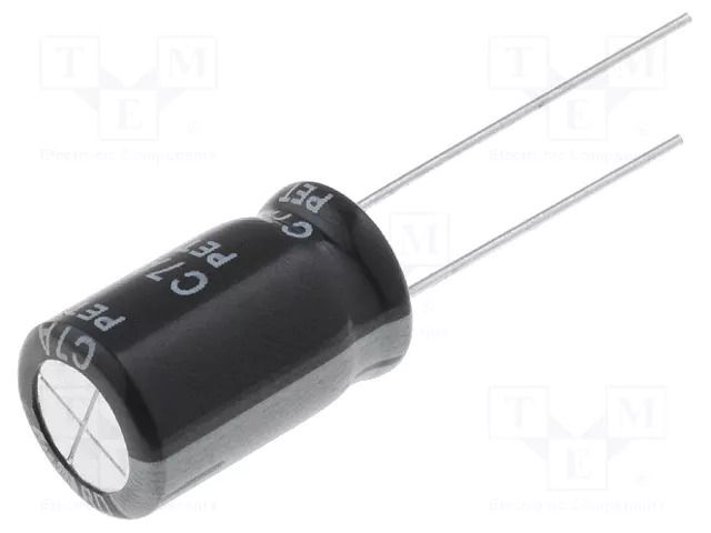Capacitor: electrolytic; THT; 1000uF; 16VDC; Ø10x16mm; Pitch: 5mm SAMWHA RD1C108M10016BB