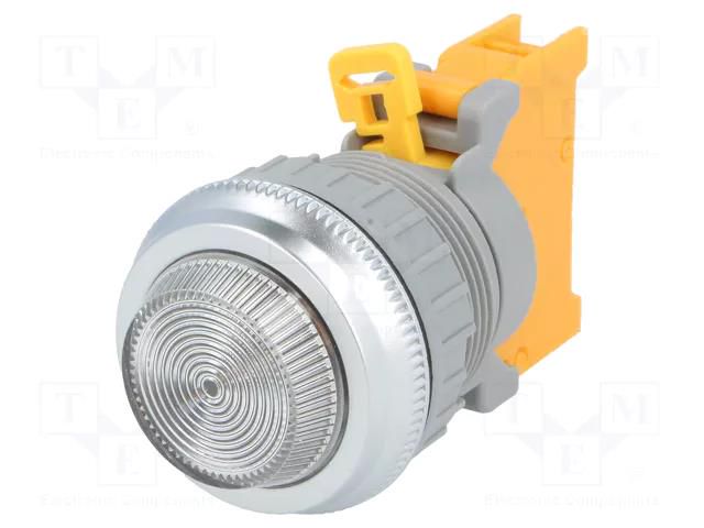 Control lamp; 30mm; PLN30; -20÷60°C; Illumin: BA9S,filament lamp AUSPICIOUS PLN30A-W