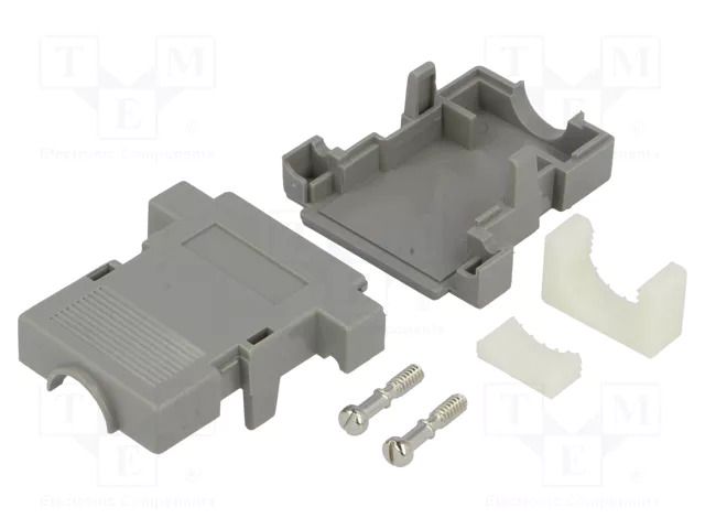 Enclosure for connectors: D-Sub; D-Sub 15pin,D-Sub HD 26pin ENCITECH CCOV15-SN-LG