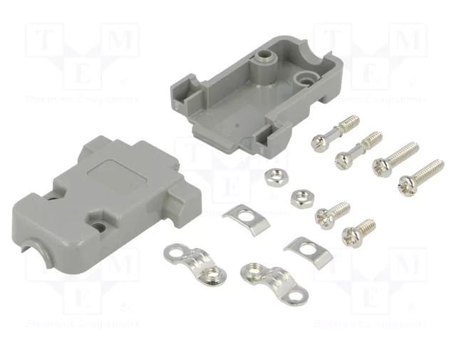 Enclosure for connectors: D-Sub; D-Sub 9pin,D-Sub HD 15pin ENCITECH CCOV09-SC-LG