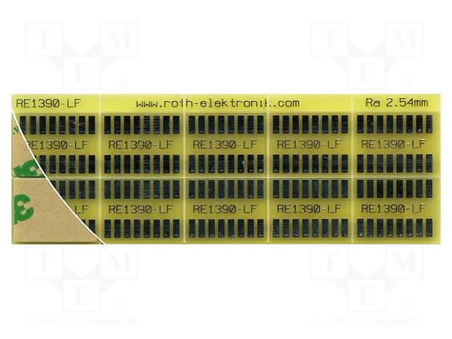 Board: universal; single sided,prototyping; W: 39mm; L: 111mm ROTH ELEKTRONIK GMBH RE1390-LF