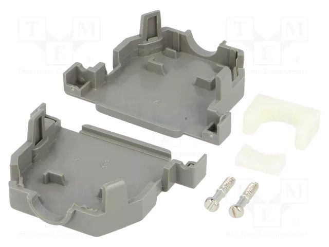 Enclosure for connectors: D-Sub; D-Sub 25pin,D-Sub HD 44pin ENCITECH CCOV25-SN-LG