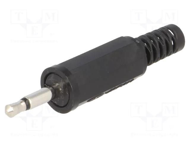 Connector: Jack 2,5mm; plug; male; mono,with strain relief LUMBERG KLS10B