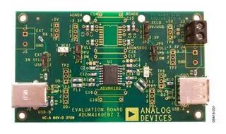 EVALUATION BOARD, USB PORT ISOLATOR EVAL-ADUM4160EBZ