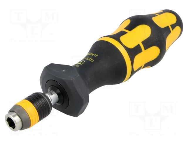 Screwdriver; torque,adjustable; ESD; Kraftform-7400; 155mm WERA WERA.7440ESD